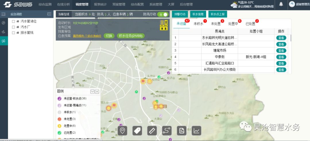 專題︱城市防汛調度系統助力深圳光明排水防澇