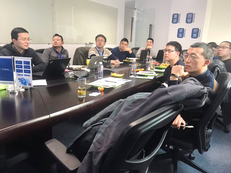 中國市政工程中南設(shè)計(jì)研究總院調(diào)研組蒞臨上海昊滄調(diào)研考察