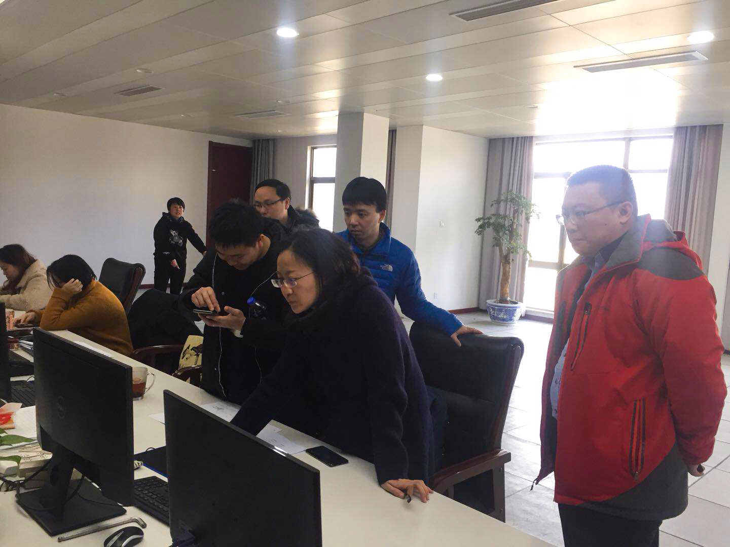 中國市政工程中南設(shè)計(jì)研究總院調(diào)研組蒞臨上海昊滄調(diào)研考察