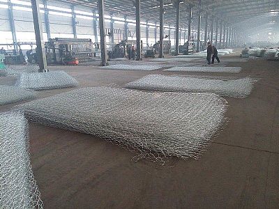 福建建陽河道格賓石籠改造應用